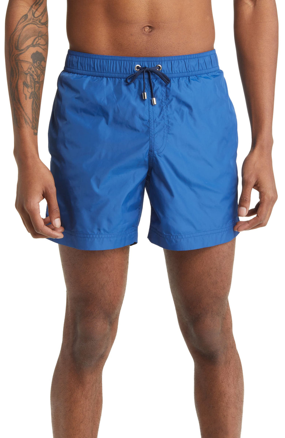 Easton Blue Logo Embroidered Swim Shorts