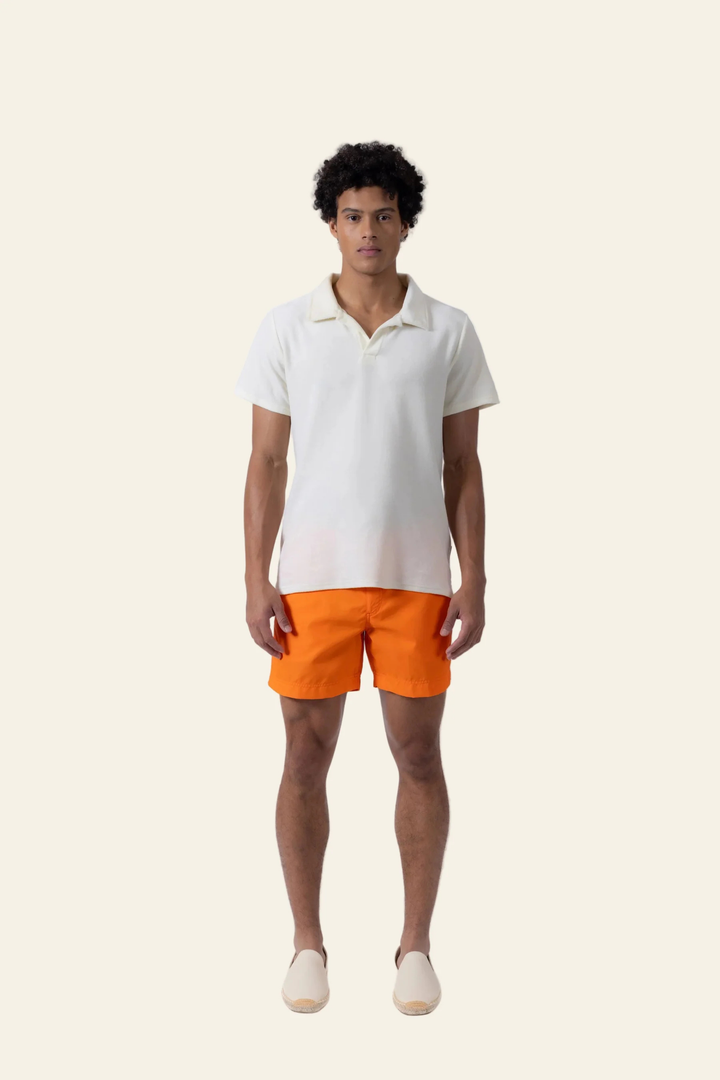 Riviera Terry Polo - Off White