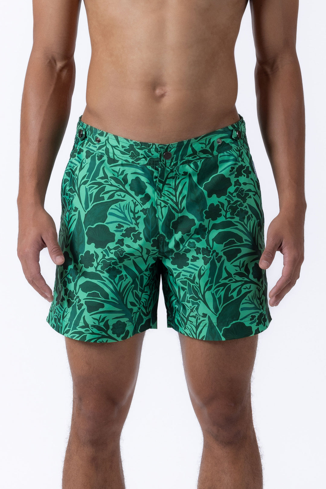 Elvio Swim Shorts in Jungle print