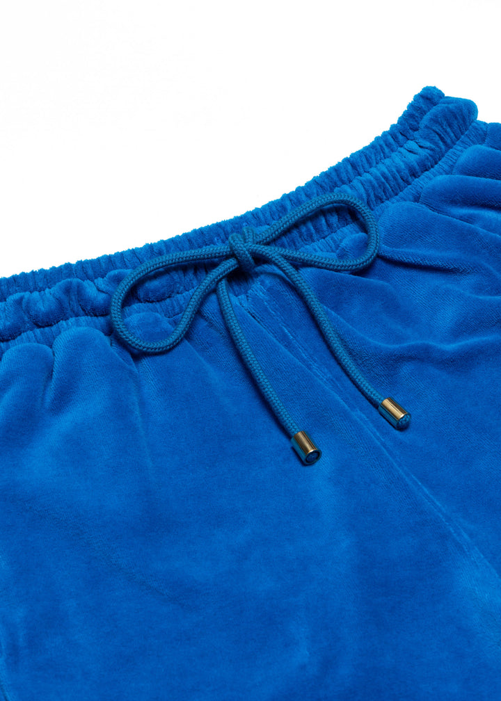 Riviera terry shorts - Mykonos blue