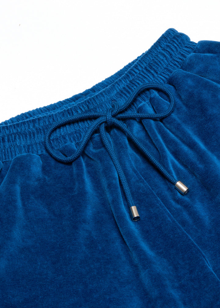 Riviera terry shorts - Sailor blue