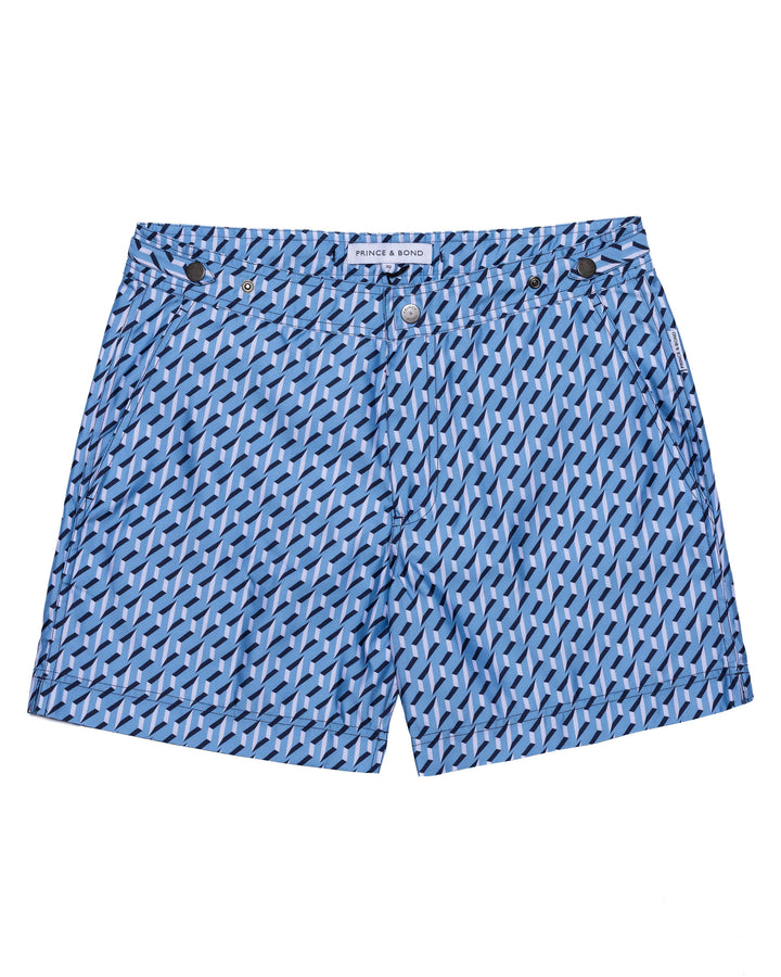 Elvio Tailored Sorrento Print Swim Shorts
