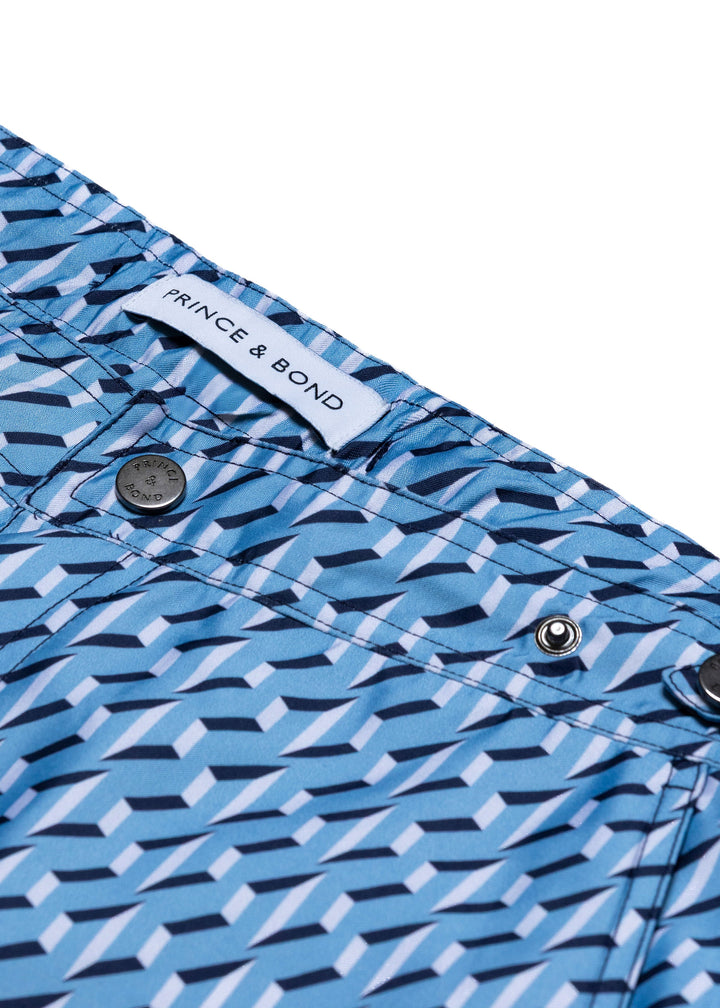 Elvio Tailored Sorrento Print Swim Shorts