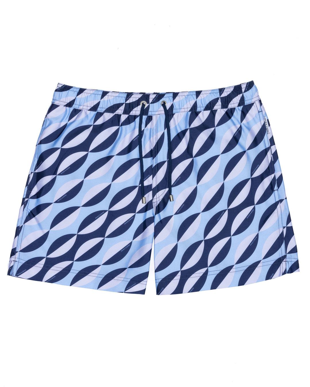 Easton Ponti Geometrical Print Swim Shorts