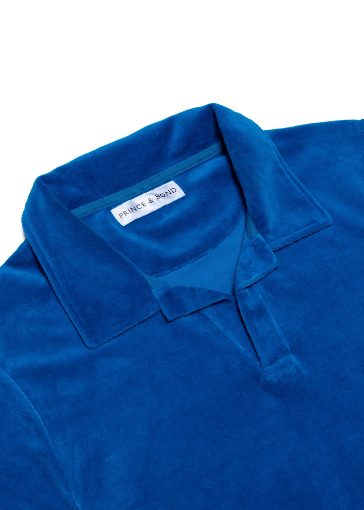 Riviera Terry Polo - Mykonos Blue