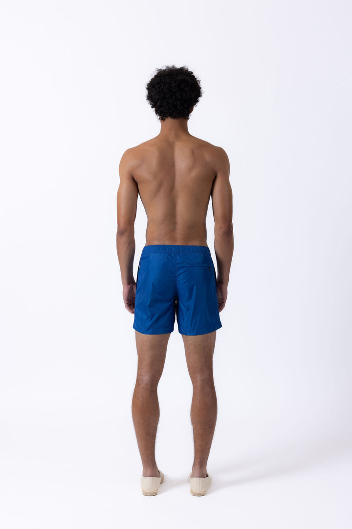 Easton Blue Logo Embroidered Swim Shorts