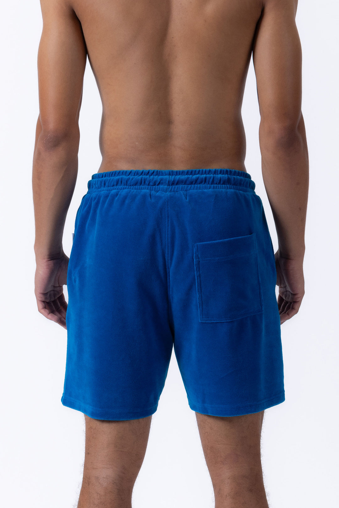 Riviera terry shorts - Mykonos blue