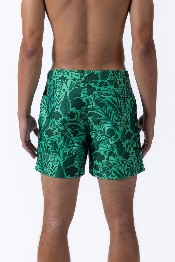 Elvio Swim Shorts in Jungle print