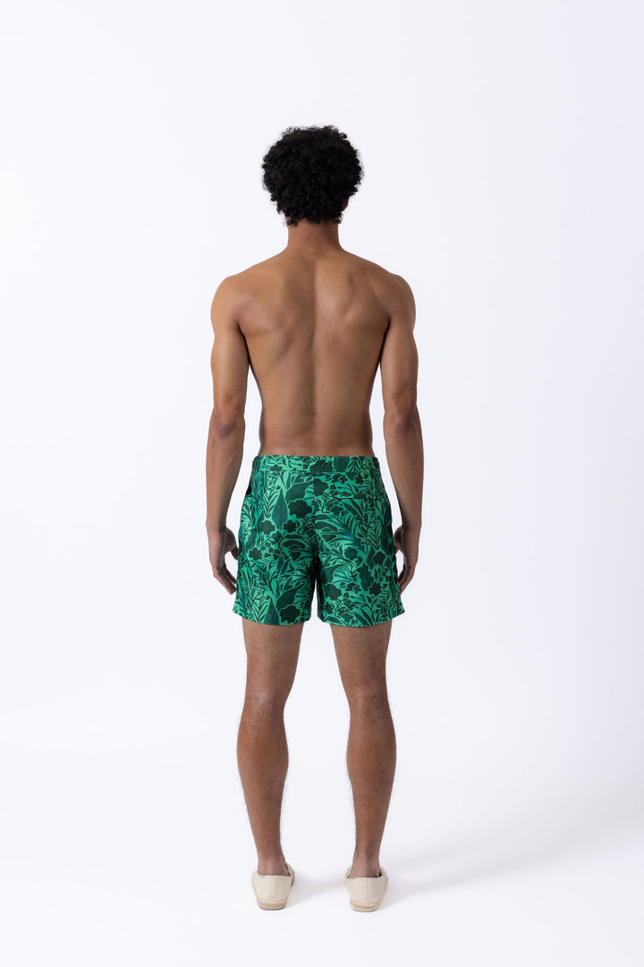 Elvio Swim Shorts in Jungle print