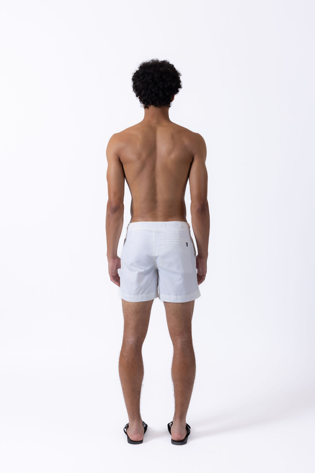 Elvio White Swim Short