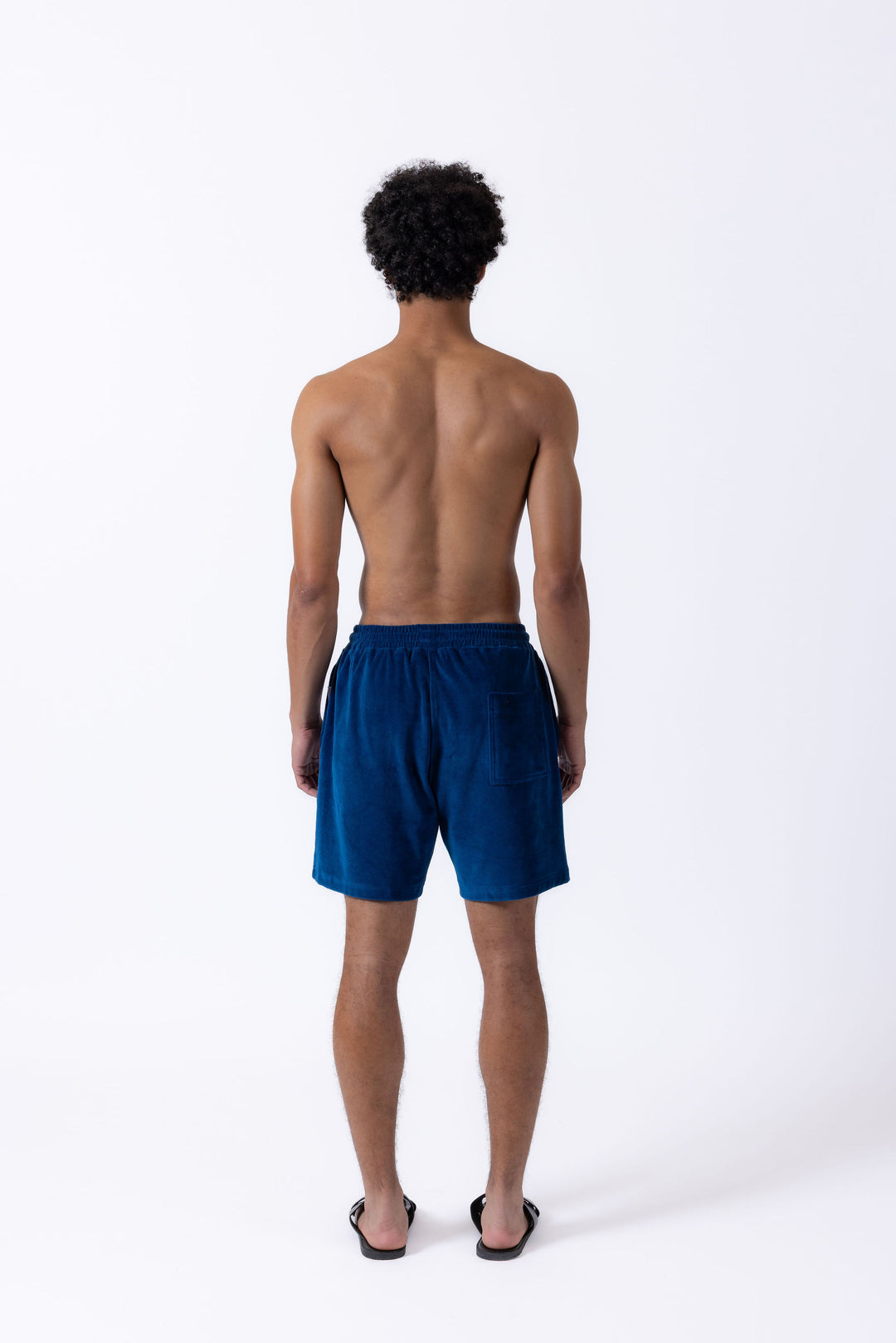 Riviera terry shorts - Sailor blue