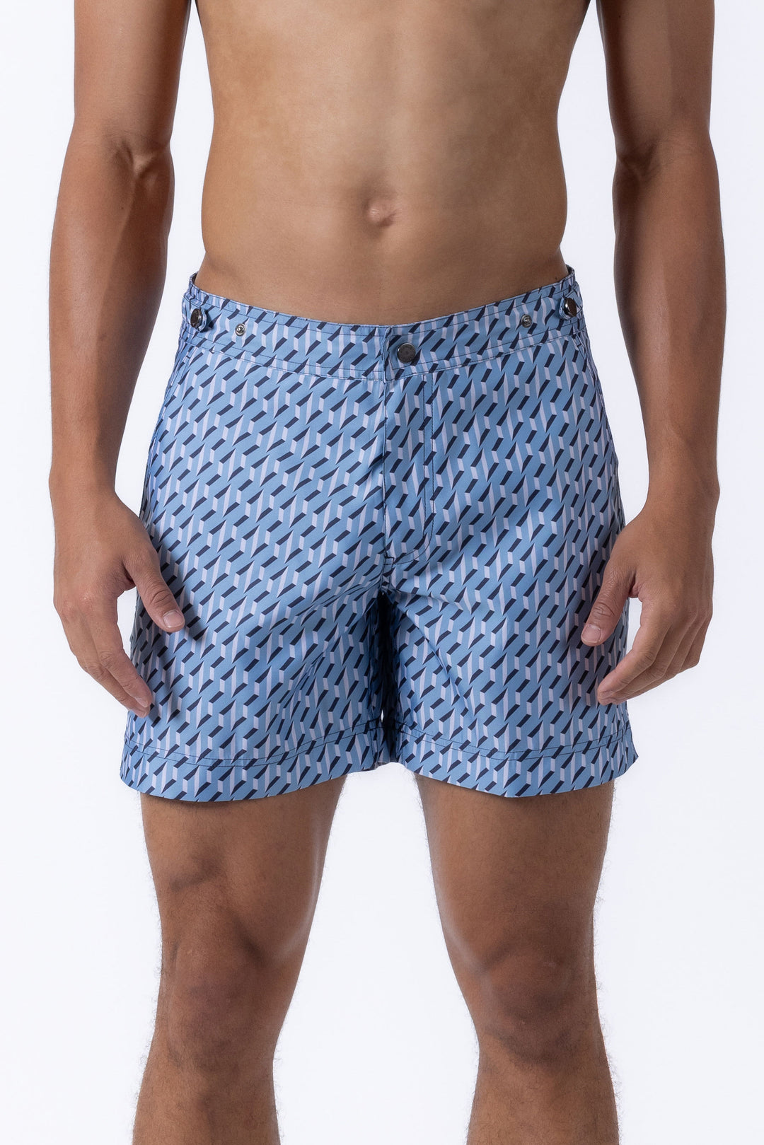 Elvio Tailored Sorrento Print Swim Shorts