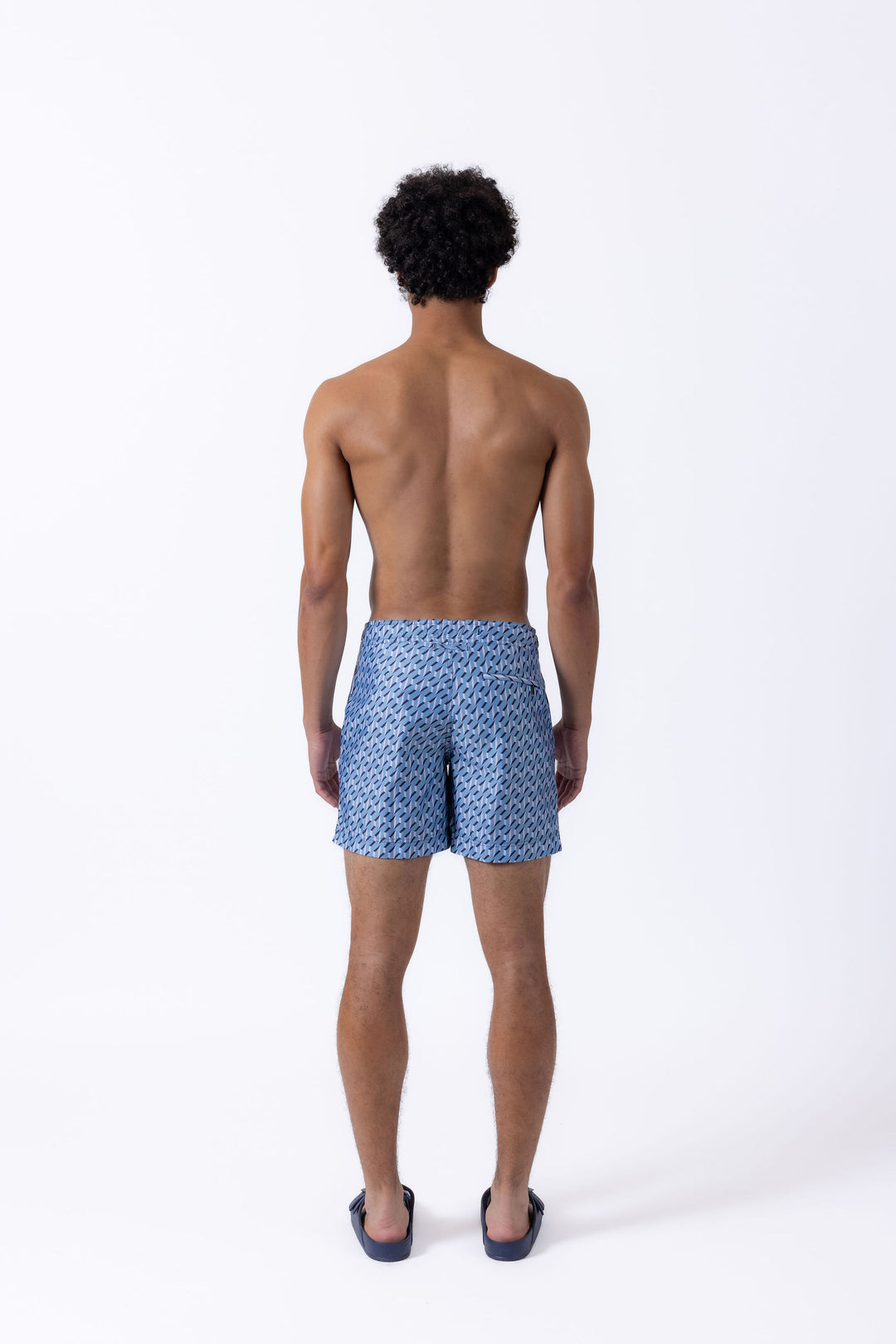 Elvio Tailored Sorrento Print Swim Shorts