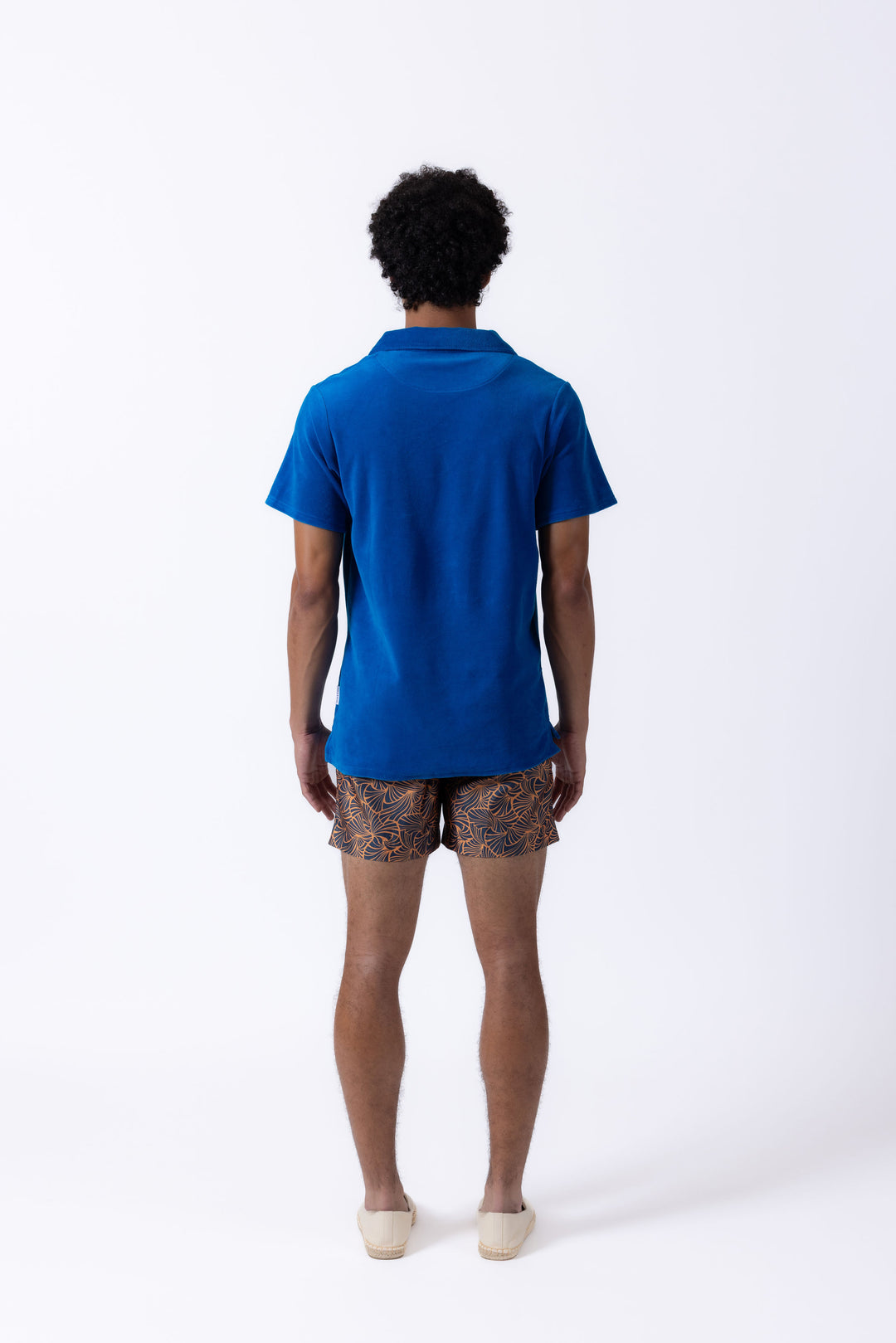 Riviera Terry Polo - Mykonos Blue