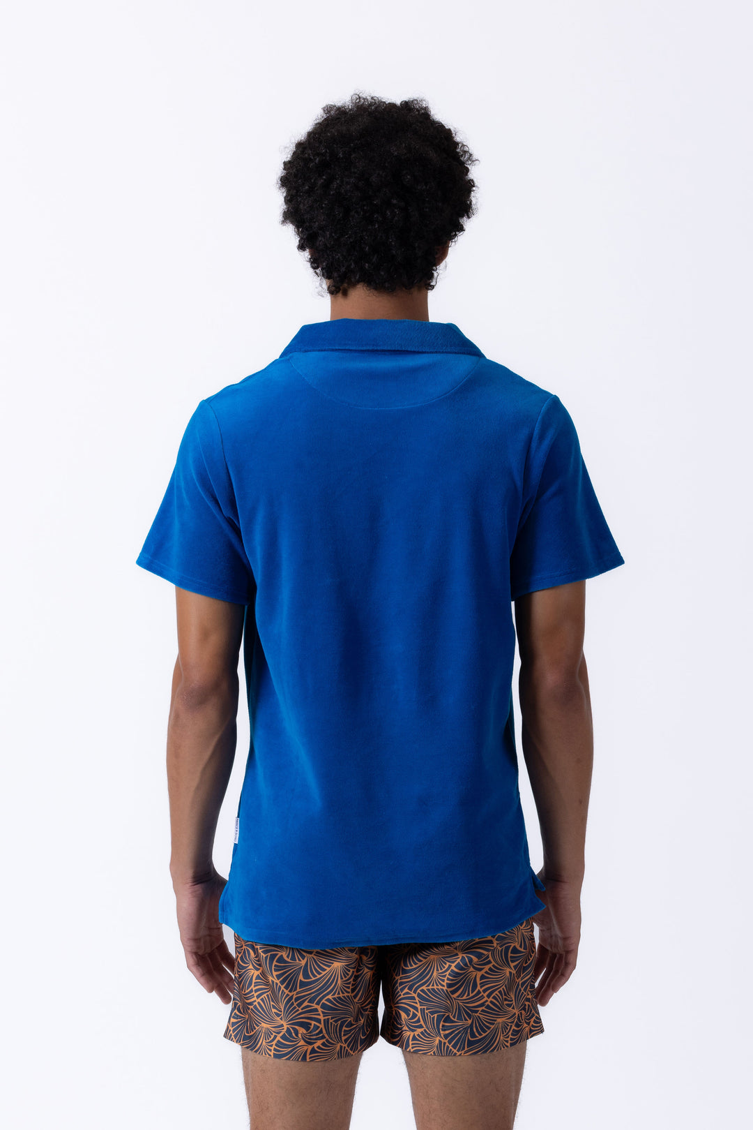 Riviera Terry Polo - Mykonos Blue