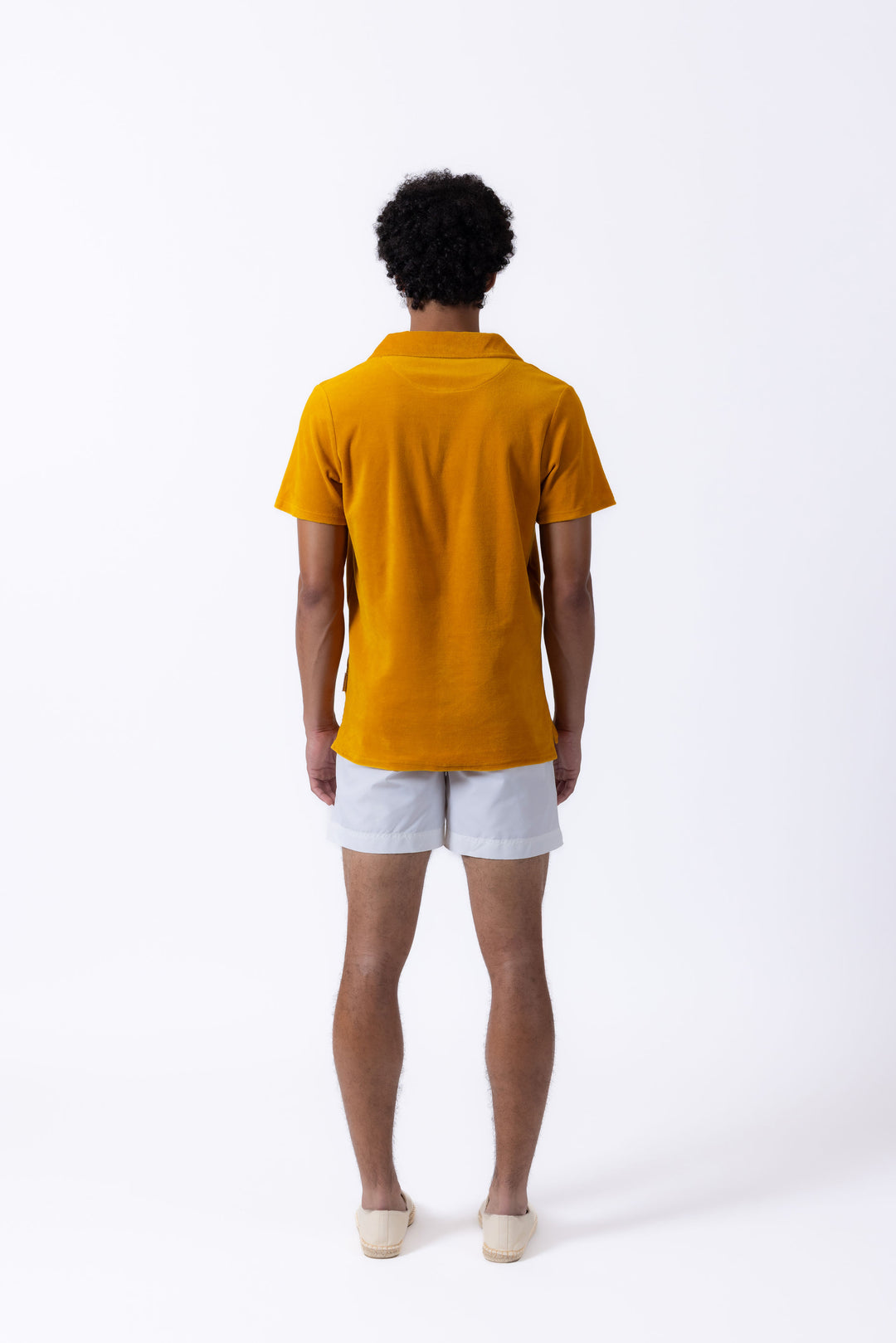 Riviera Terry Polo - Golden Yellow