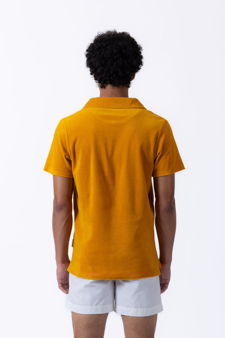 Riviera Terry Polo - Golden Yellow