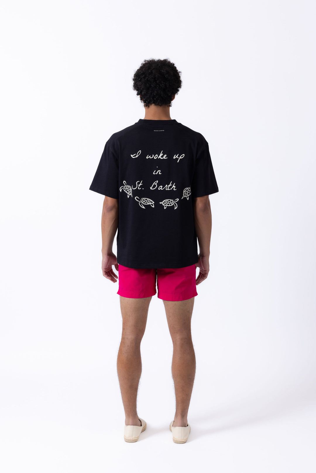 I Woke up in ST Barth T-Shirt - Black