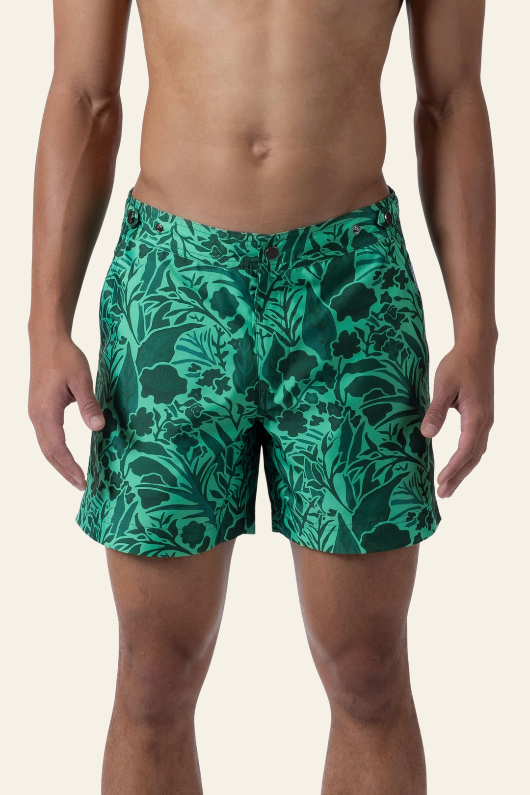 Elvio Swim Short in Jungle print