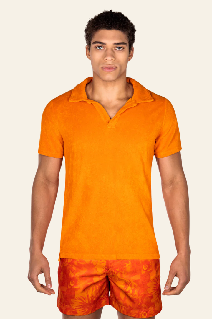 Riviera Terry Polo - Orange