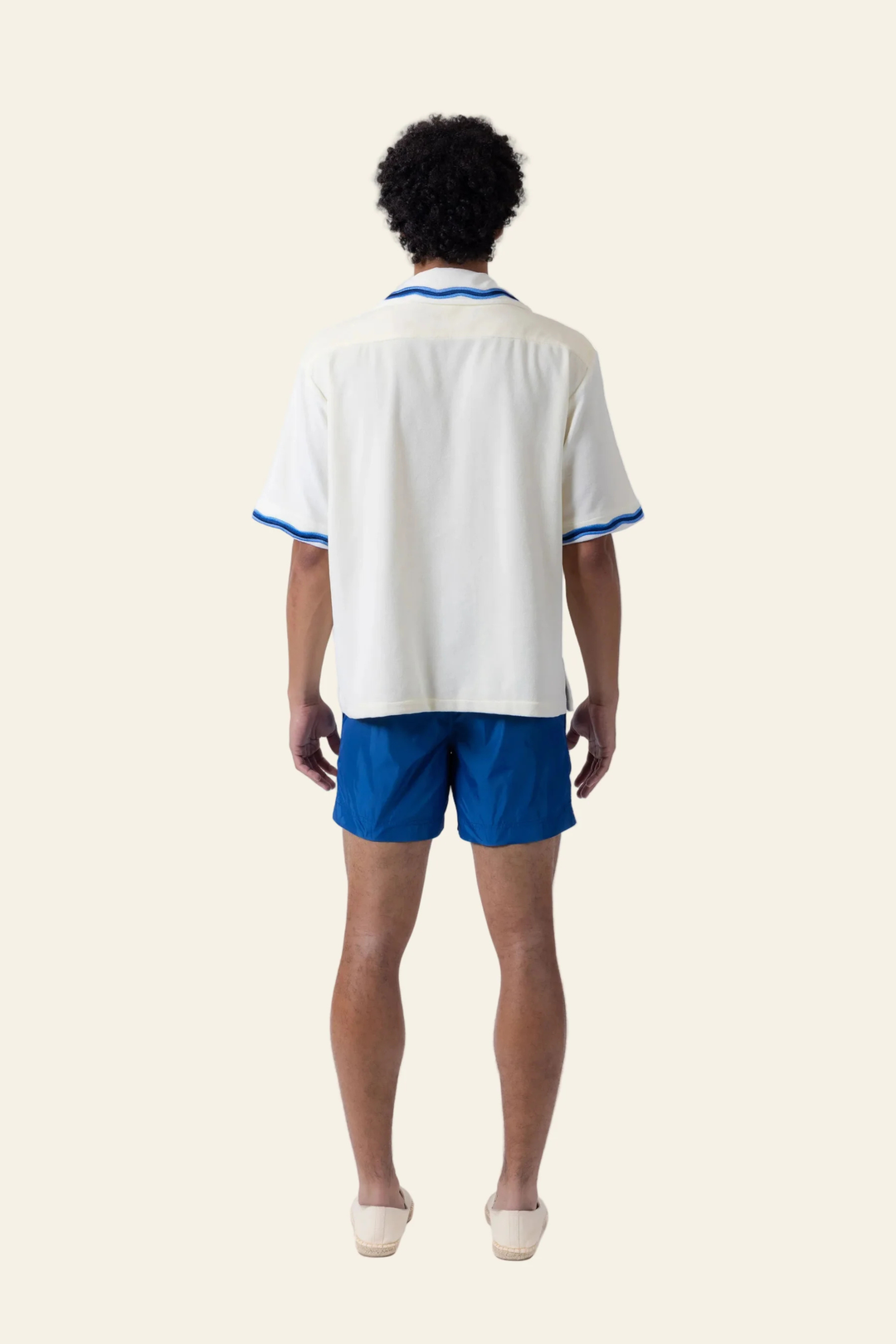 Luka Wave Embroidered Terry Shirt