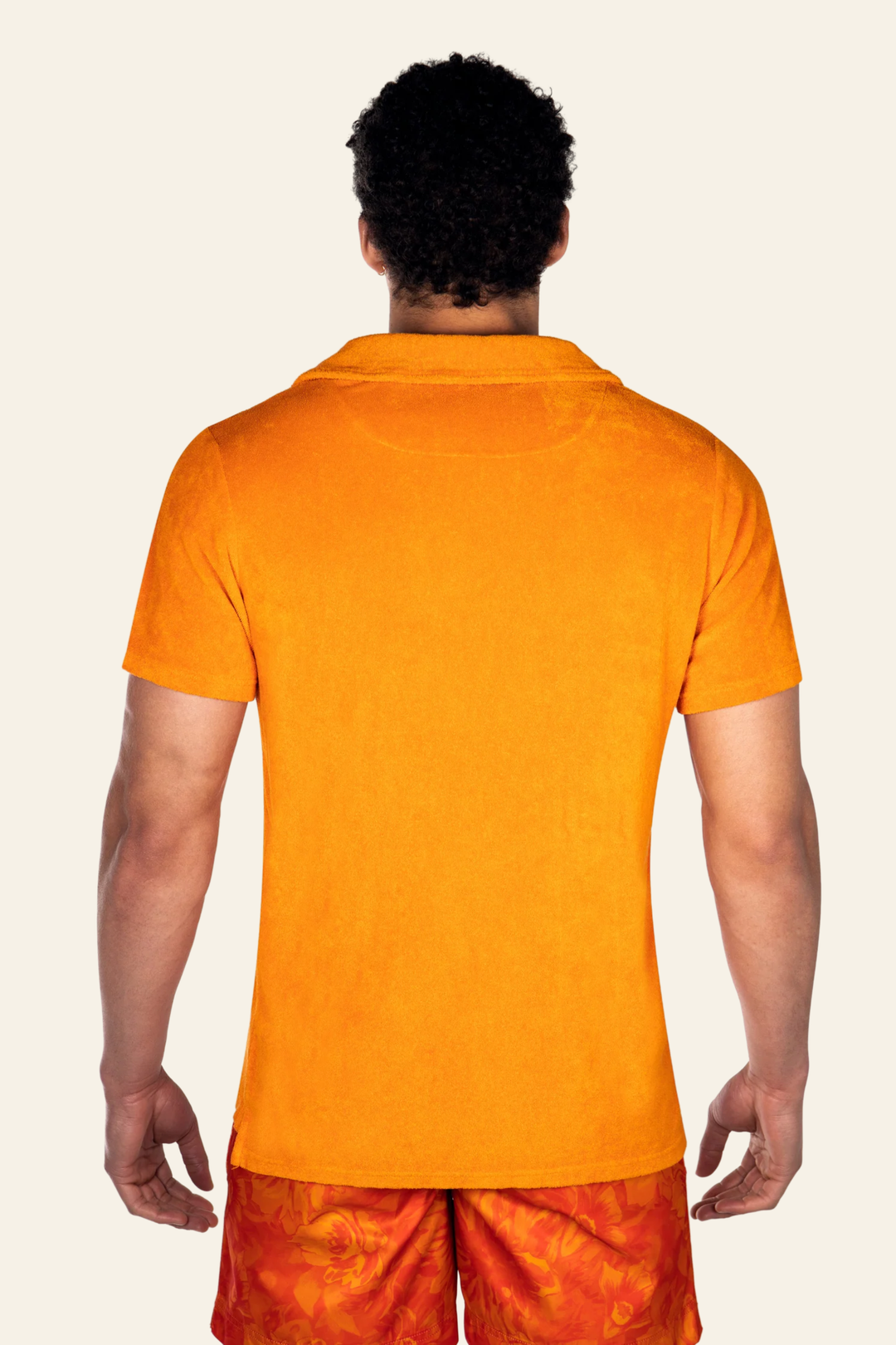 Riviera Terry Polo - Orange
