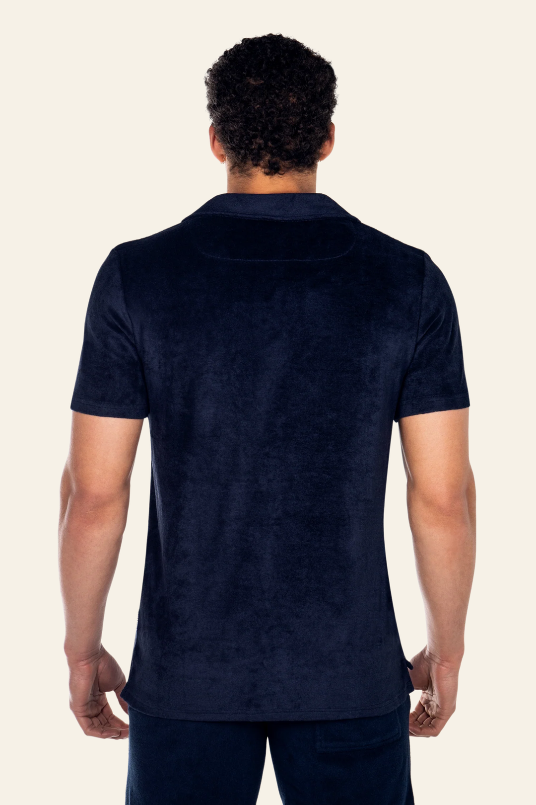 Riviera Terry Polo - Navy
