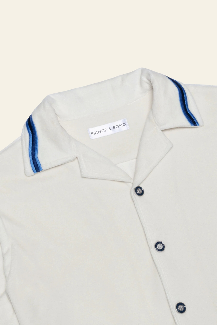 Luka Wave Embroidered Terry Shirt