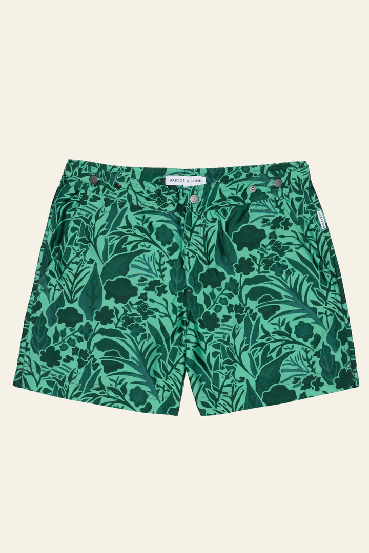 Elvio Swim Short in Jungle print