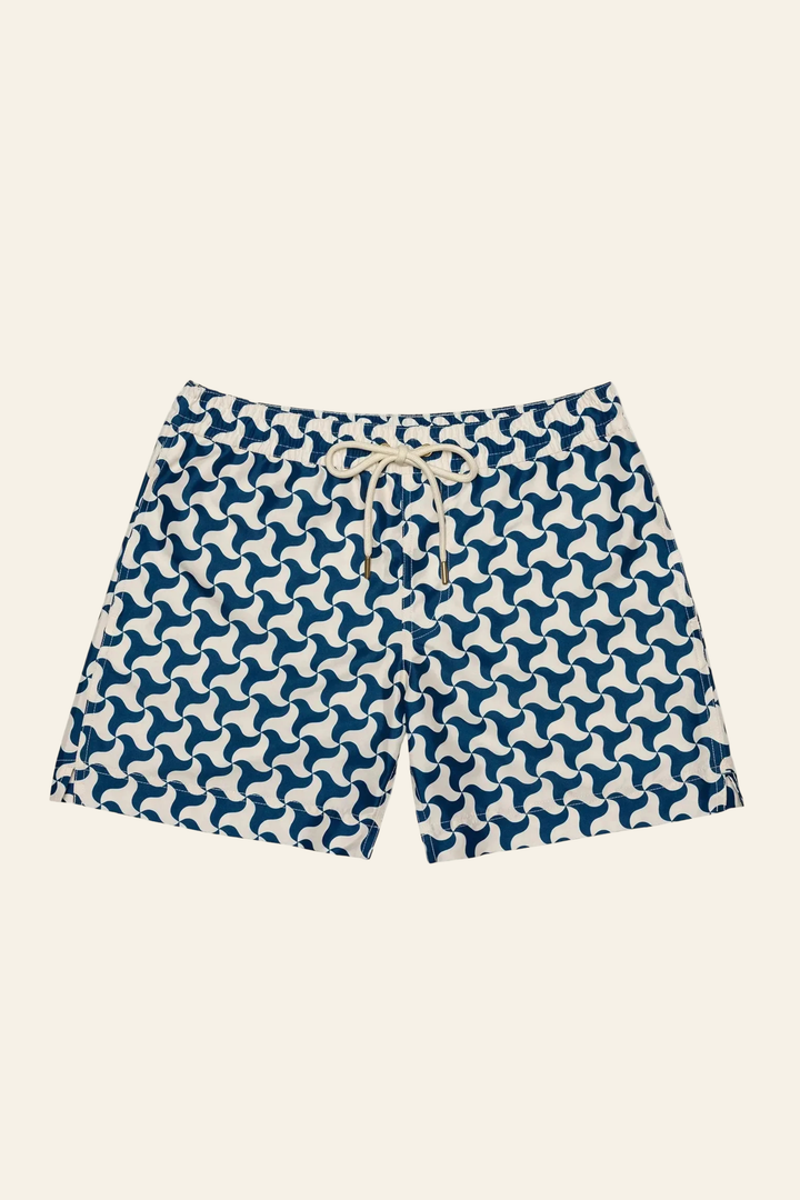 Easton Swim Shorts - Amalfi Tide Print