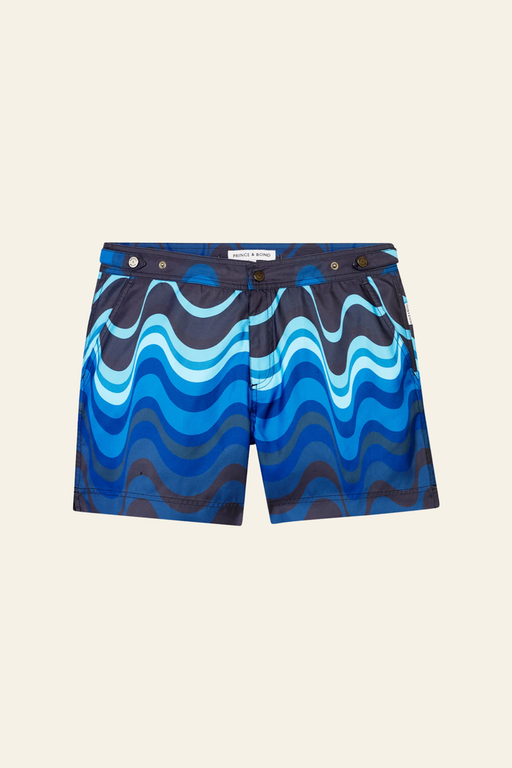 Elvio Swim Short in Blue Wave