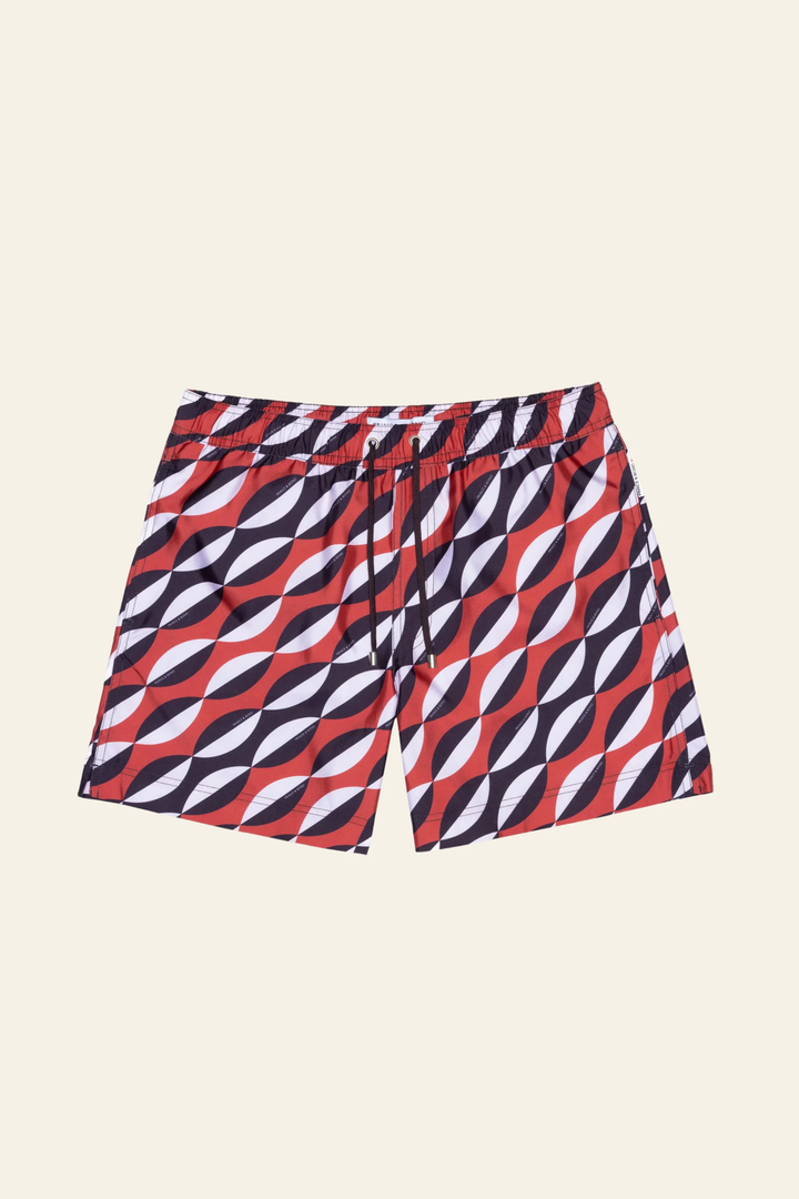 Easton  Swim Short in Riviera Tile
