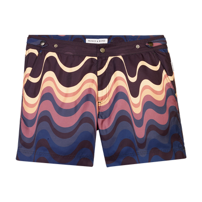 Elvio multicolored Wave Print Swim Short


  Cut in our signature Elvio silhouette, our hybrid swim shorts are made from  quick drying and breathable shell and printed in a retro brown wave pattern. 




Aswim shorts